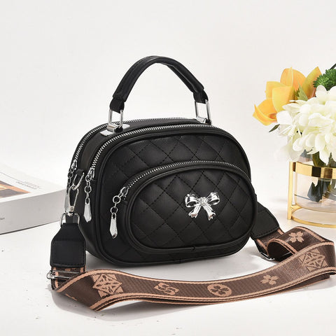 Masterpiece Crossbody Bag with Beautiful Printed Strap – A Bold Statement of Style &amp; Function!
