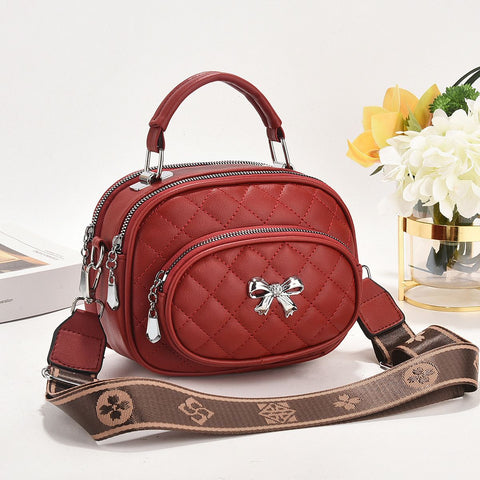 Masterpiece Crossbody Bag with Beautiful Printed Strap – A Bold Statement of Style &amp; Function!