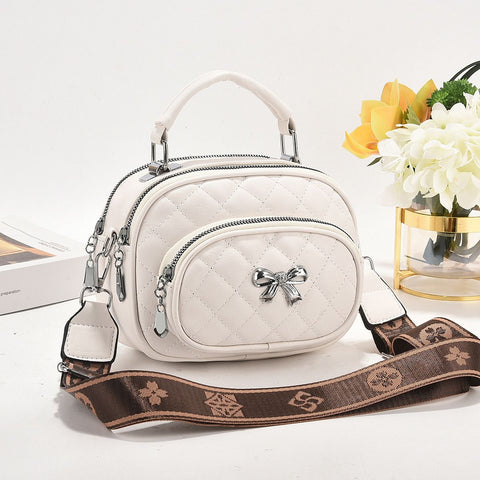 Masterpiece Crossbody Bag with Beautiful Printed Strap – A Bold Statement of Style &amp; Function!